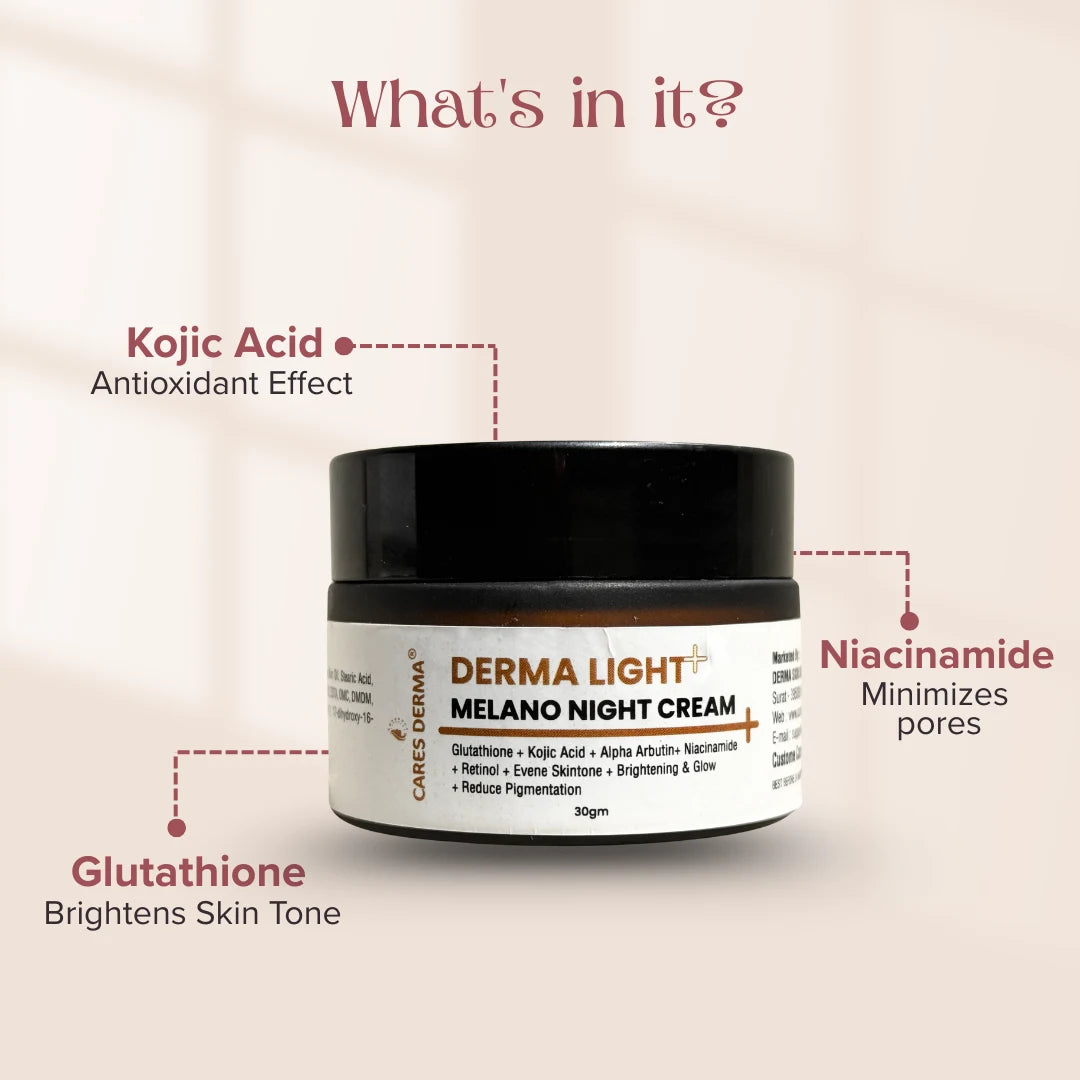 Cares Derma Melano Night Cream -30GM Cares Derma Melano Night Cream -30GM