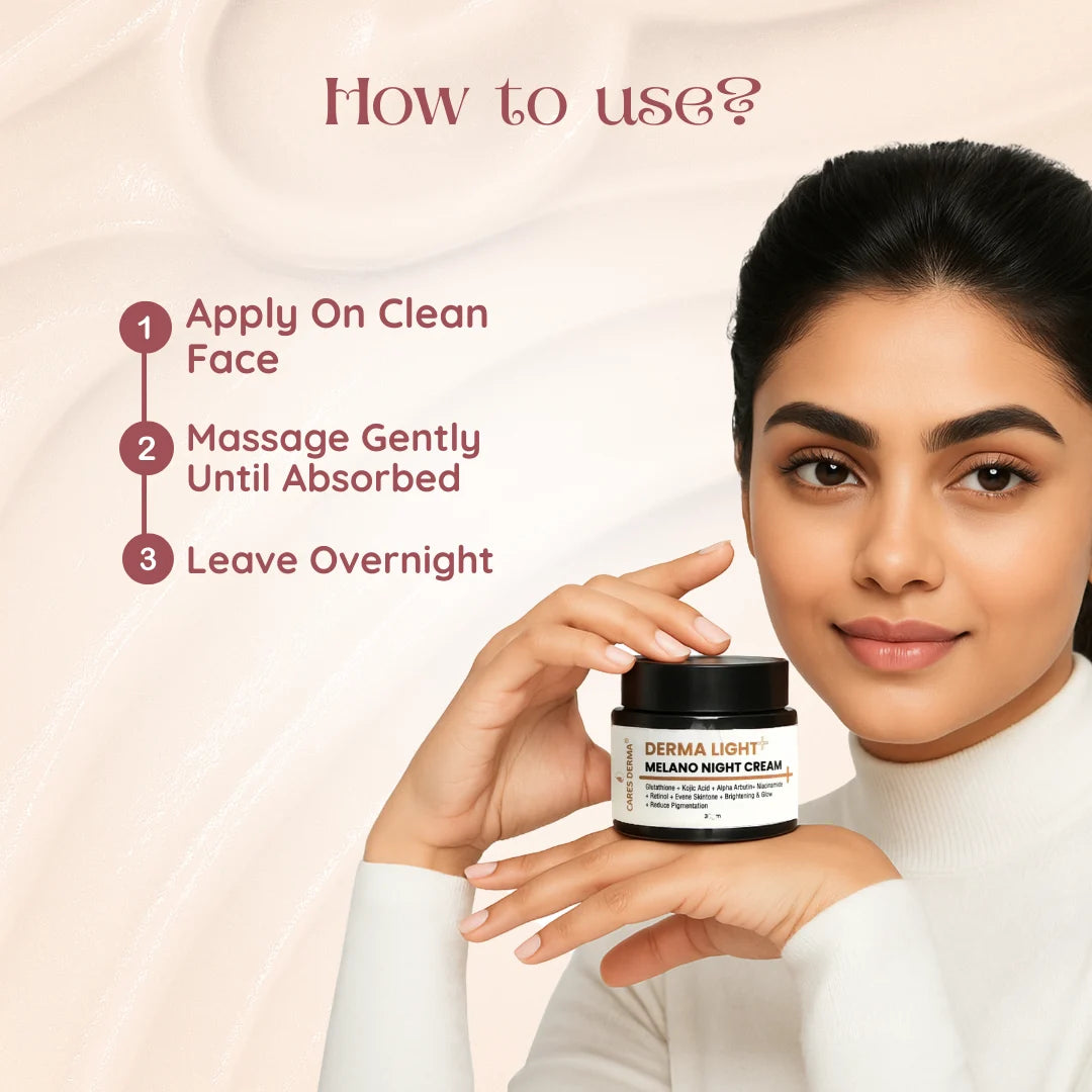 Cares Derma Melano Night Cream -30GM Cares Derma Melano Night Cream -30GM