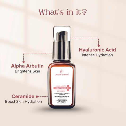 Luminous Alpha Arbutin+ha Moisturiser -100gm