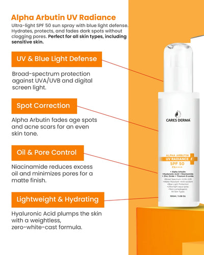 Alpha Arbutin UV Radiance SPF 50 Pa++++