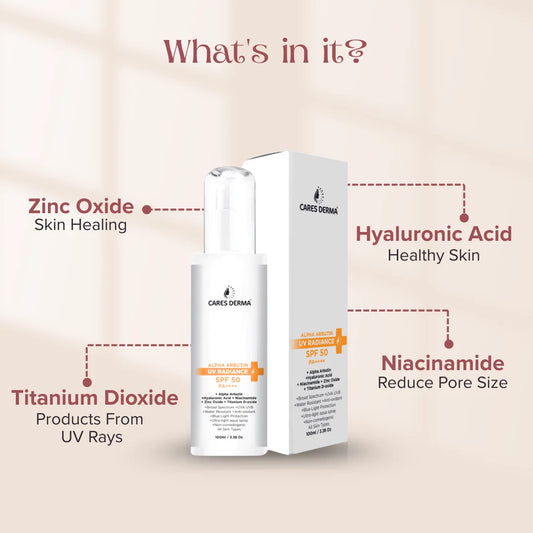 Alpha Arbutin UV Radiance SPF 50 Pa++++