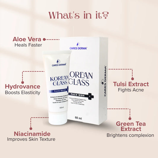 Korean Glass Face Wash 60Ml