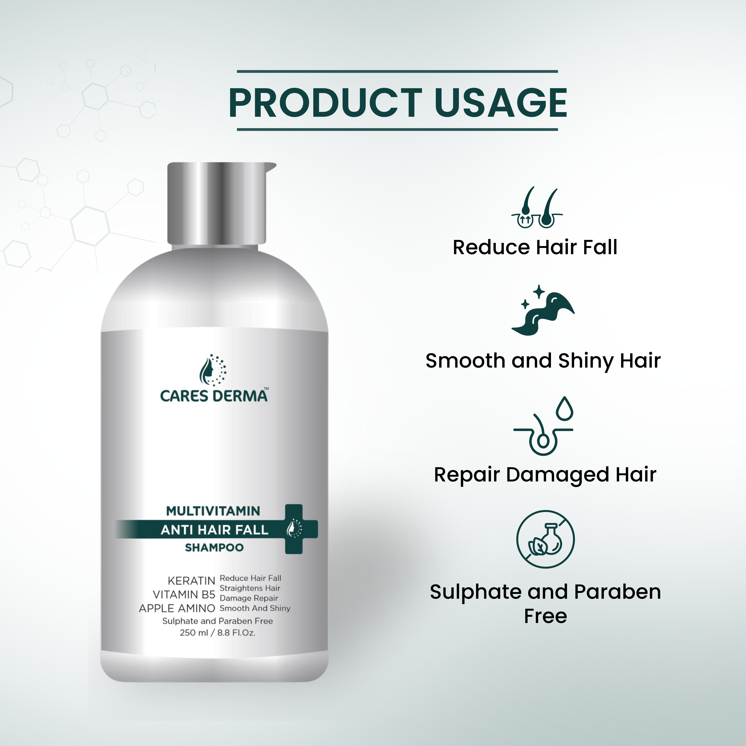 Multi Vitamin Anti Hair Fall Shampoo