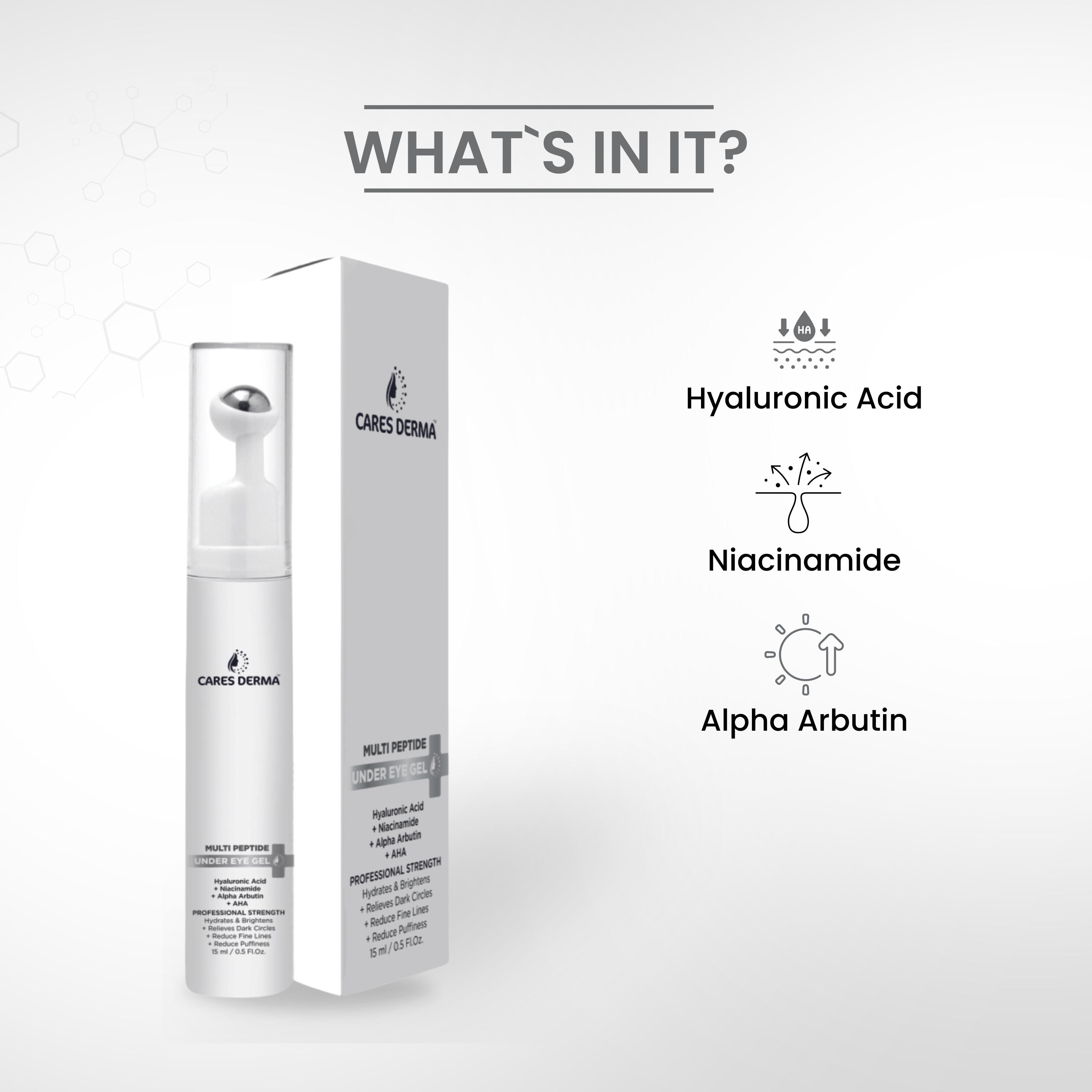 Multi Peptide Under Eye Gel -15gm