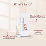 Cares Derma Matt Sheild Tinted SPF - 30GM