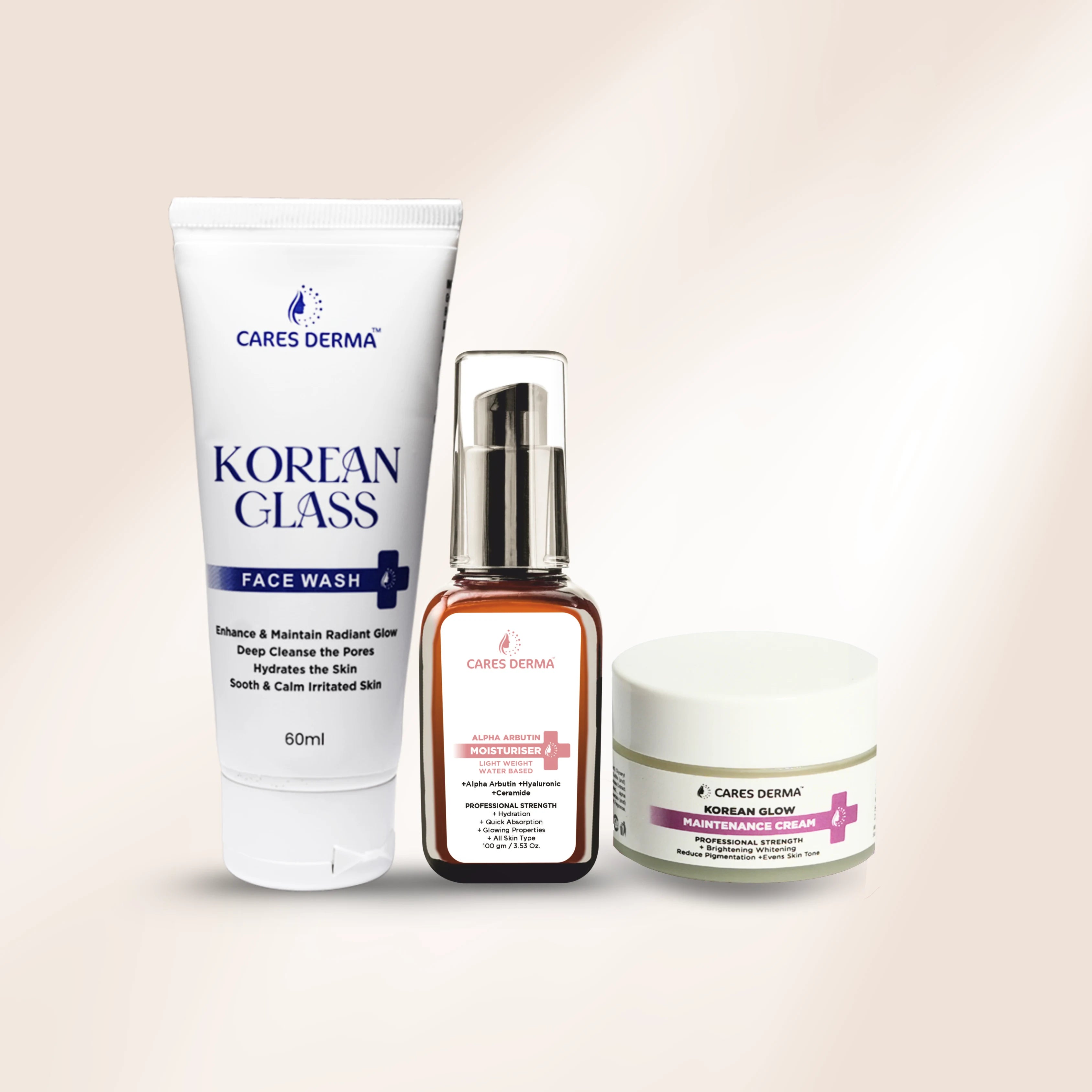 Cares Derma Korean Glass Skin Care