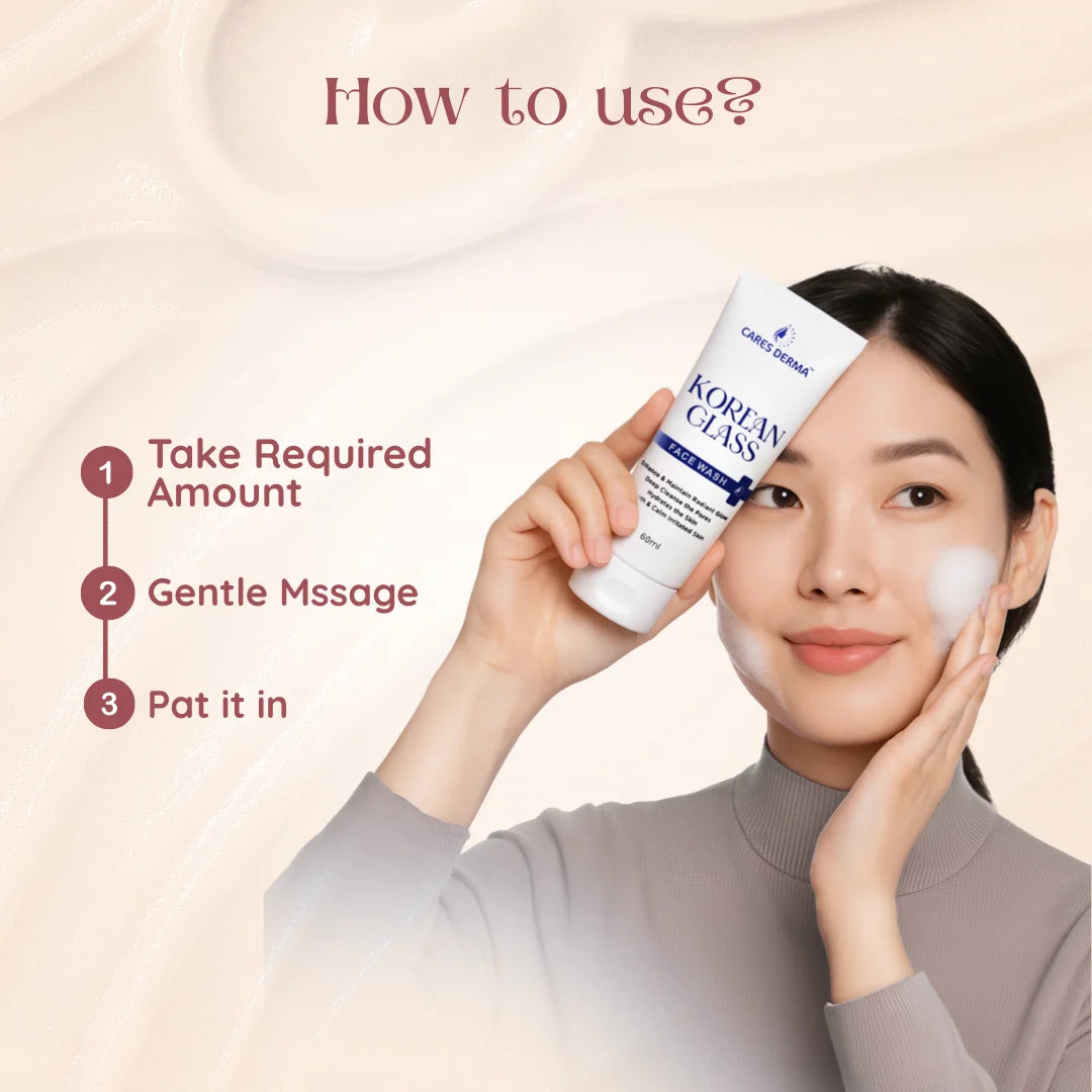 Korean Glass Face Wash 60Ml