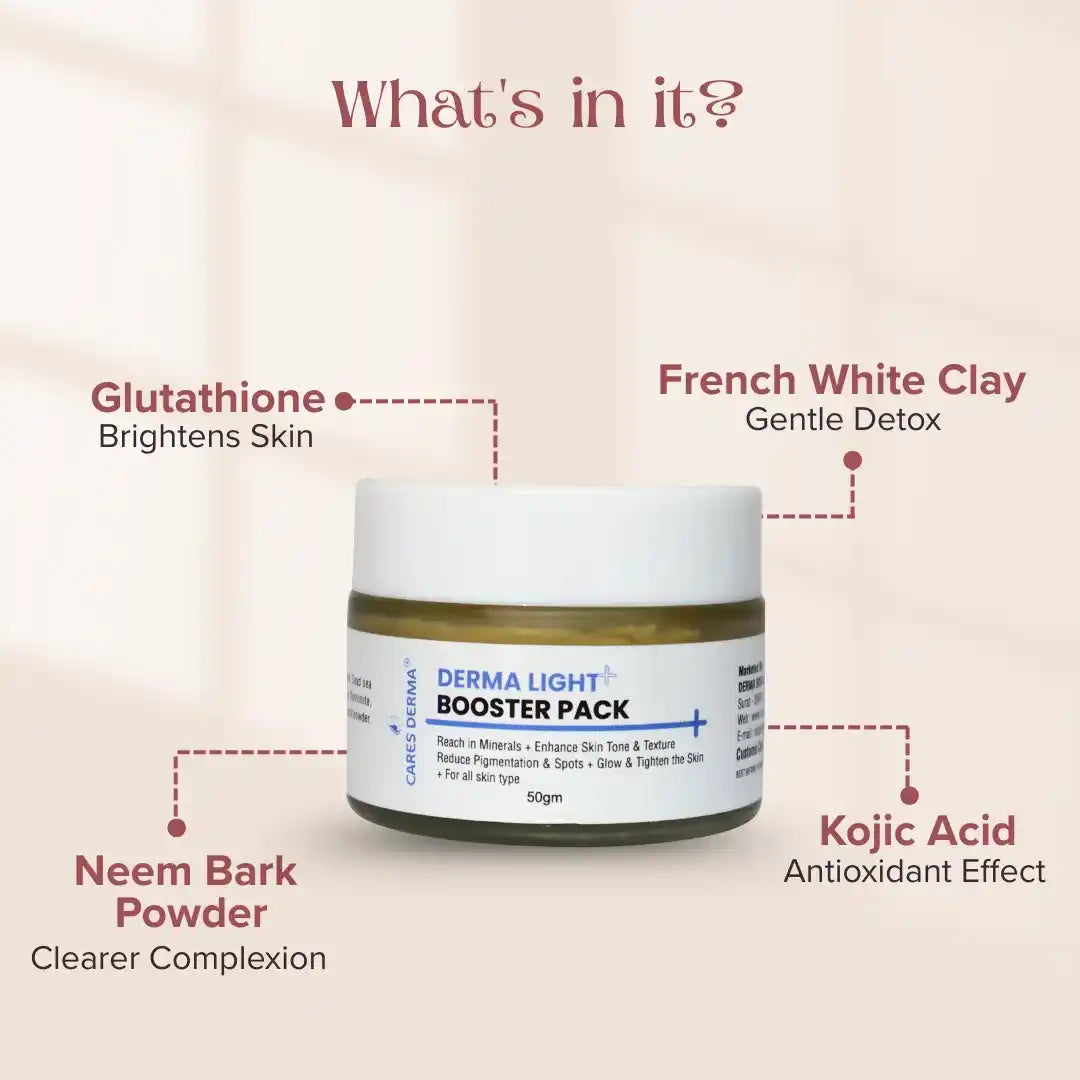 Cares Derma Derma Light Booster Pack - 50GM