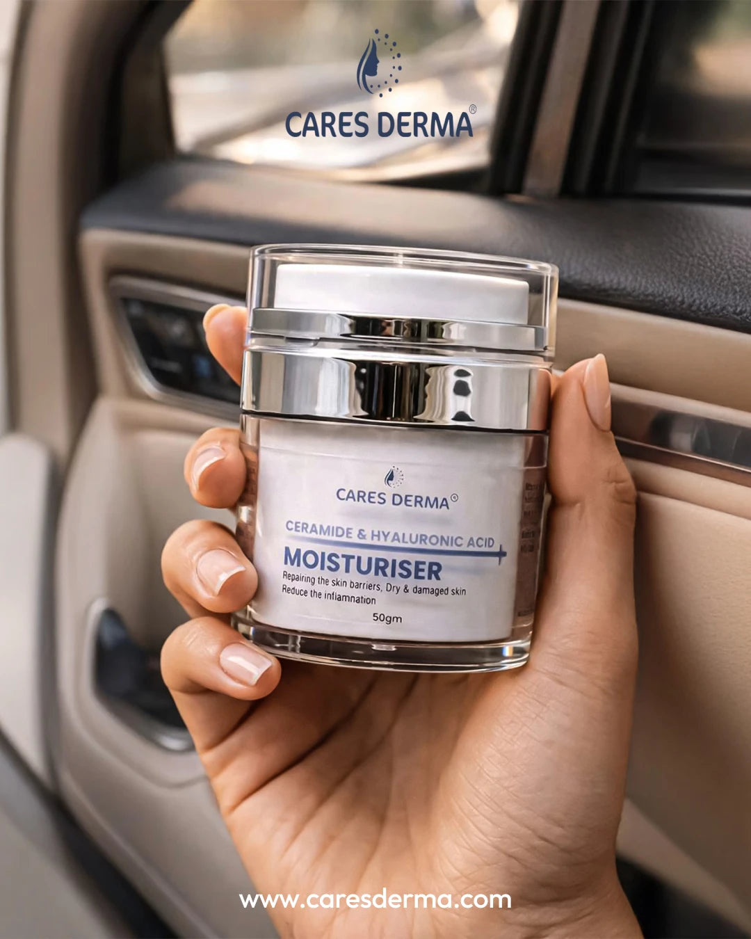 Ceramide Moisturiser with Hyaluronic Acid 50ML