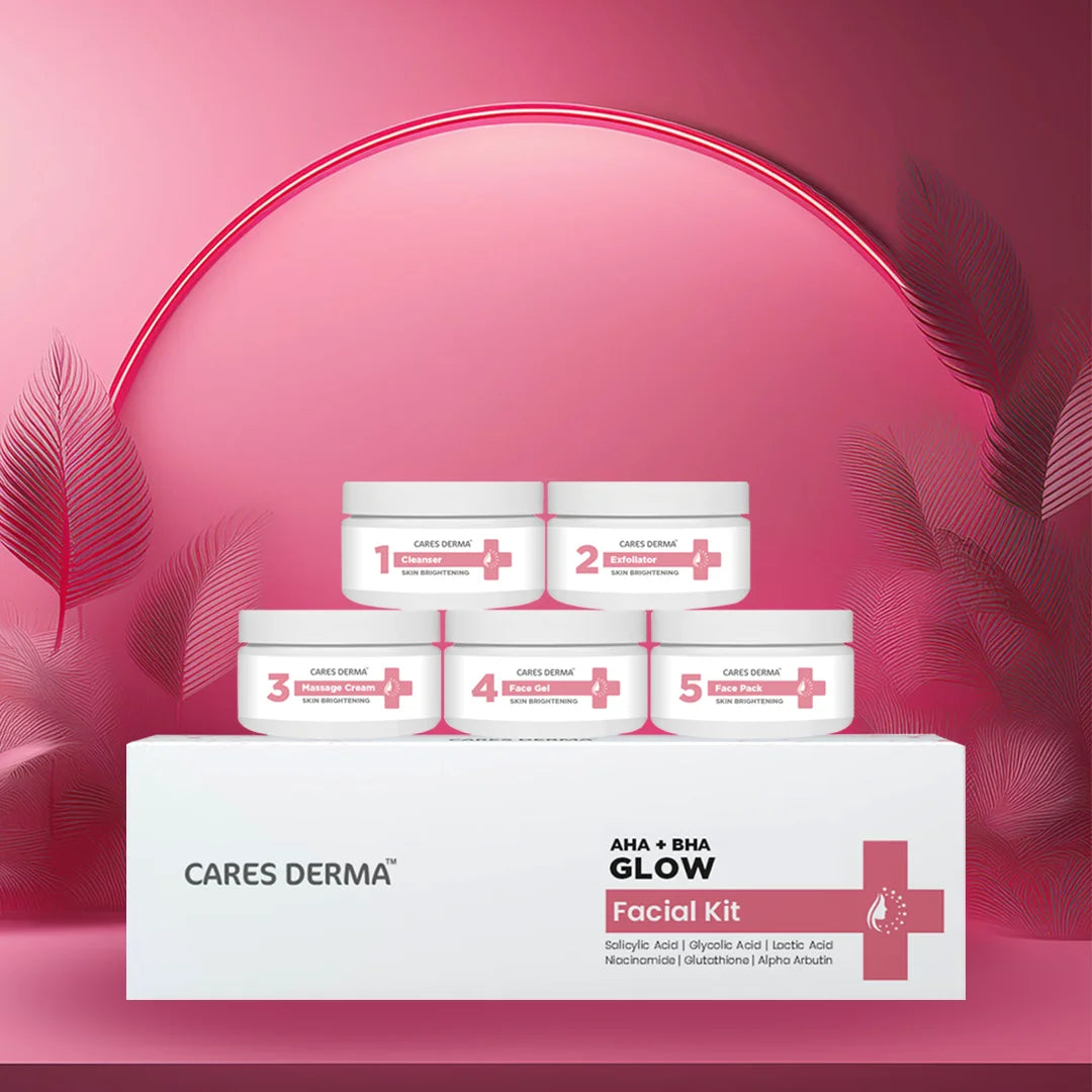 Aha Bha Skin Brightening Facial Kit – Cares Derma