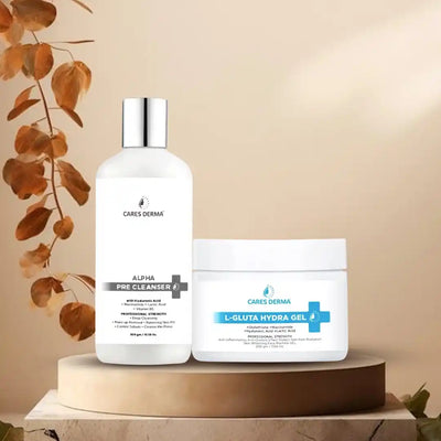 Alpha Pre Cleanser + L-gluta Hydra Gel