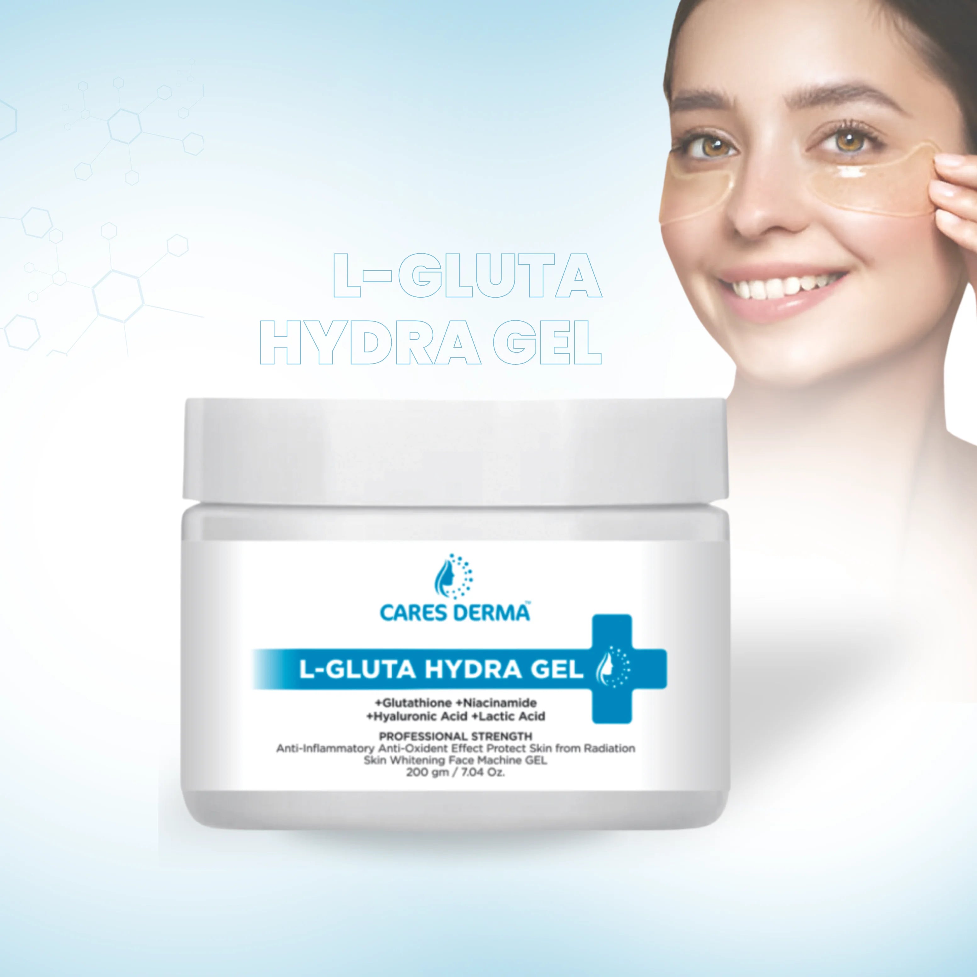 hydra glutathione Experience glowing, hydrated skin with L-Gluta Hydra Gel- Cares Derma hydra glutathione Experience glowing, hydrated skin with L-Gluta Hydra Gel- Cares Derma