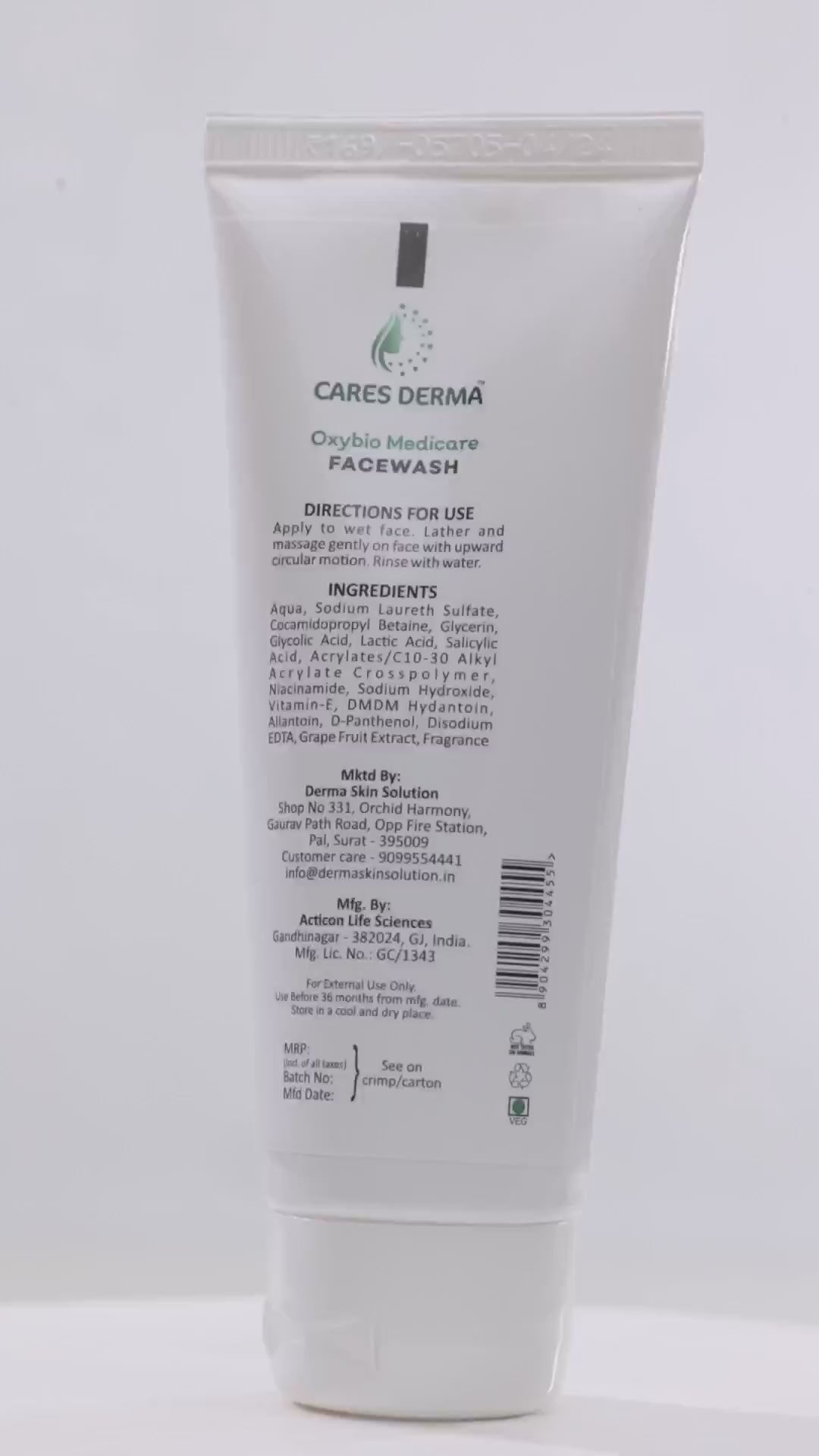 Oxybio Medi-care Facewash